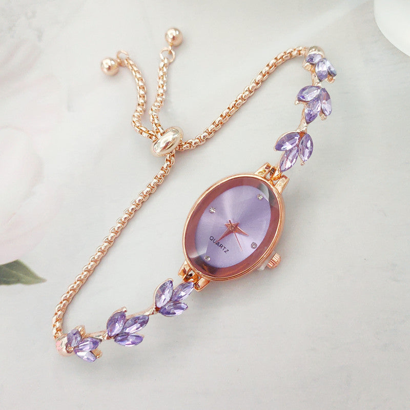 Ellipse Diamant-Damenuhr