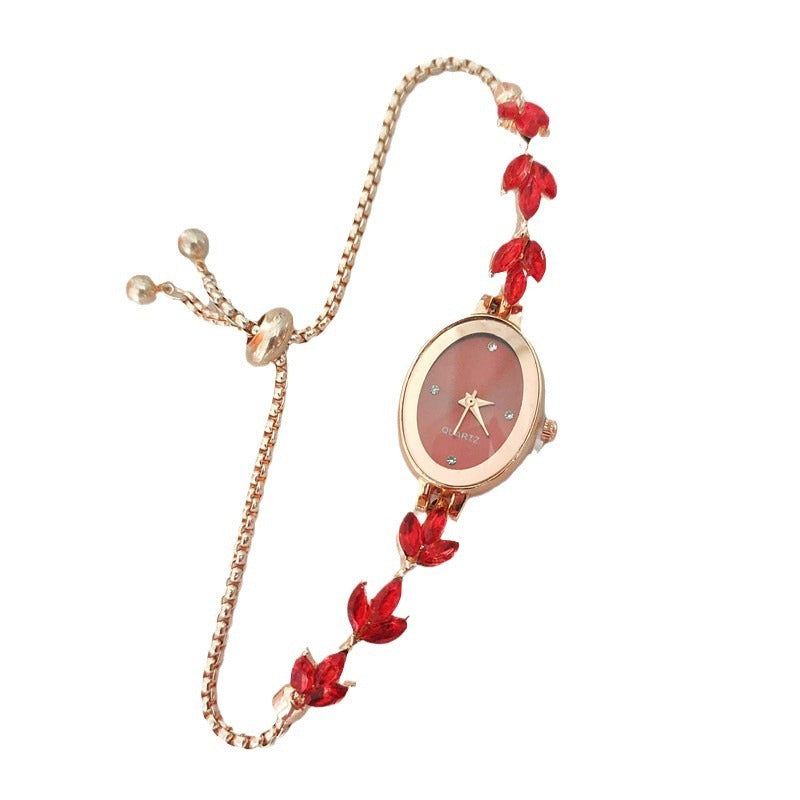 Ellipse Diamant-Damenuhr