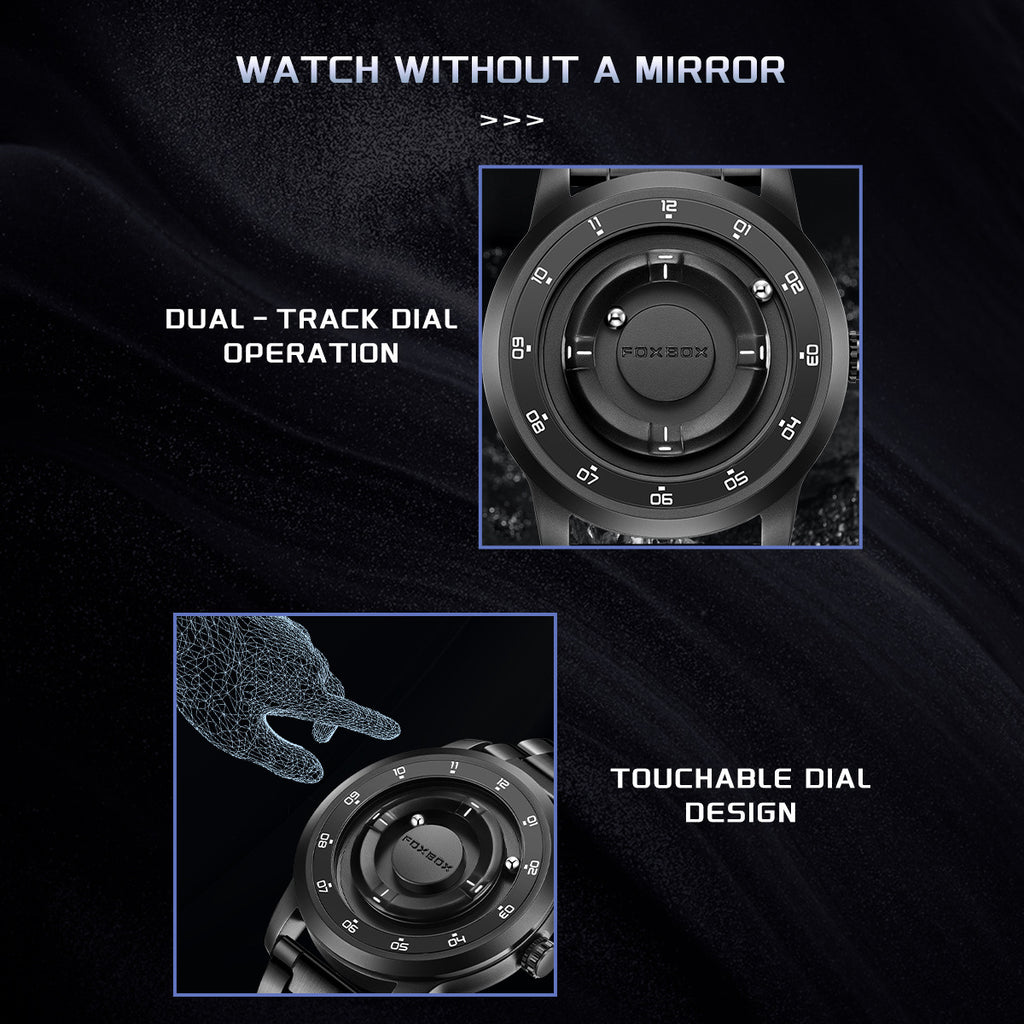 Coole Herren-Multifunktions-Quarzuhr im römischen Stil